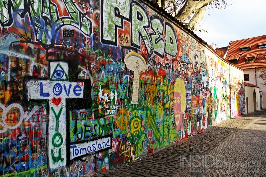 Which painting do you like the most on the John Lennon wall