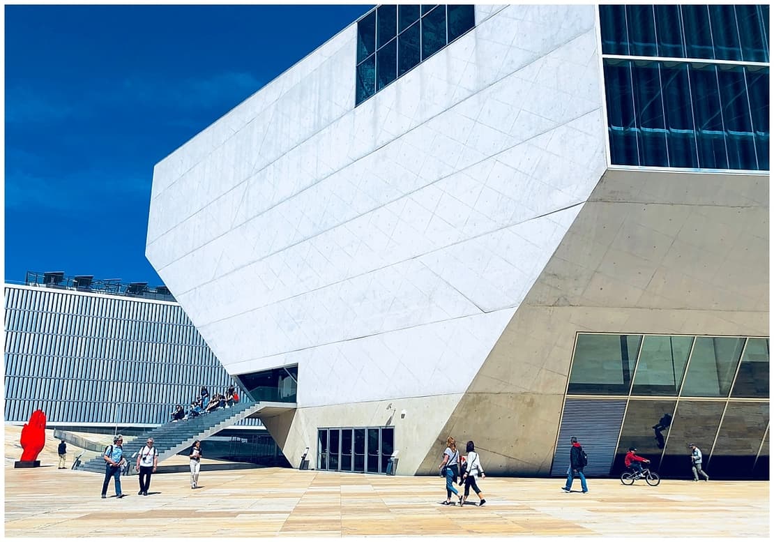 Casa da Musica, one day in Porto Portugal 