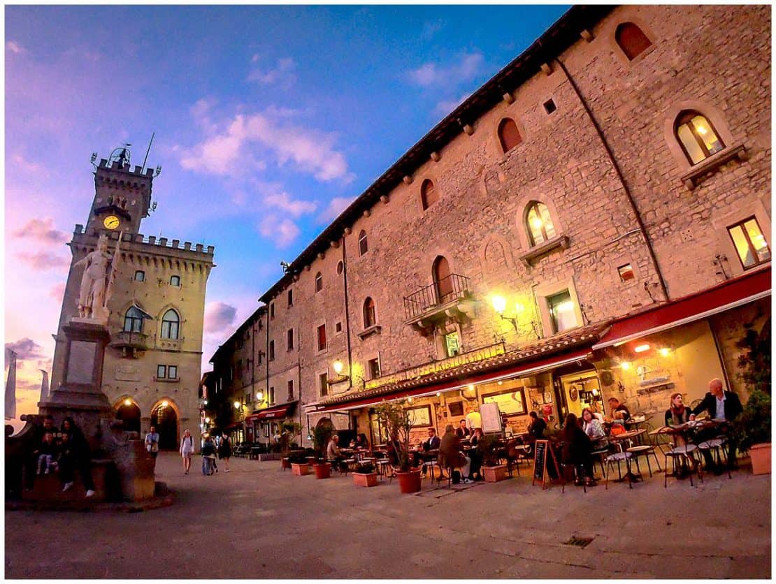 Liberty Squiare or Piazza della Liberta in San Marino Italy - what to pack for Italy