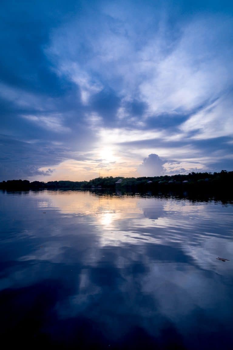 Brazil - Amazonas - watching the sunset as one of the best things to do in the Amazon