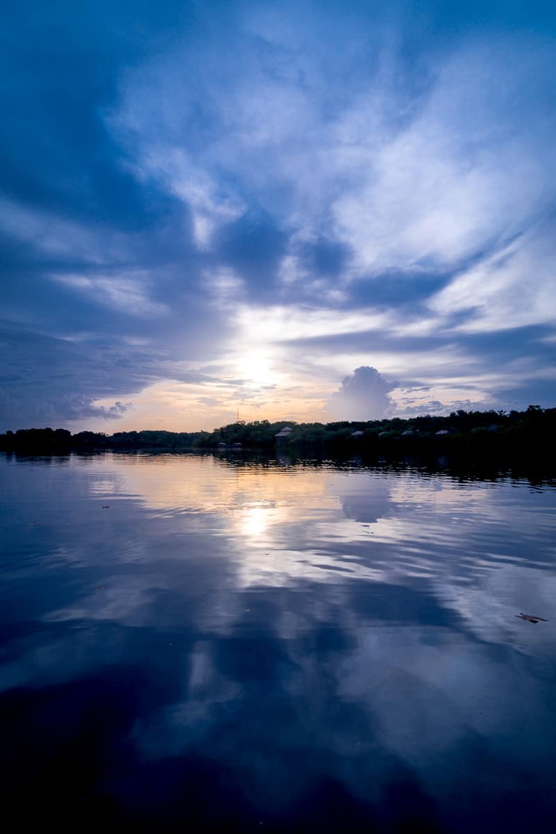 Brazil - Amazonas - watching the sunset as one of the best things to do in the Amazon