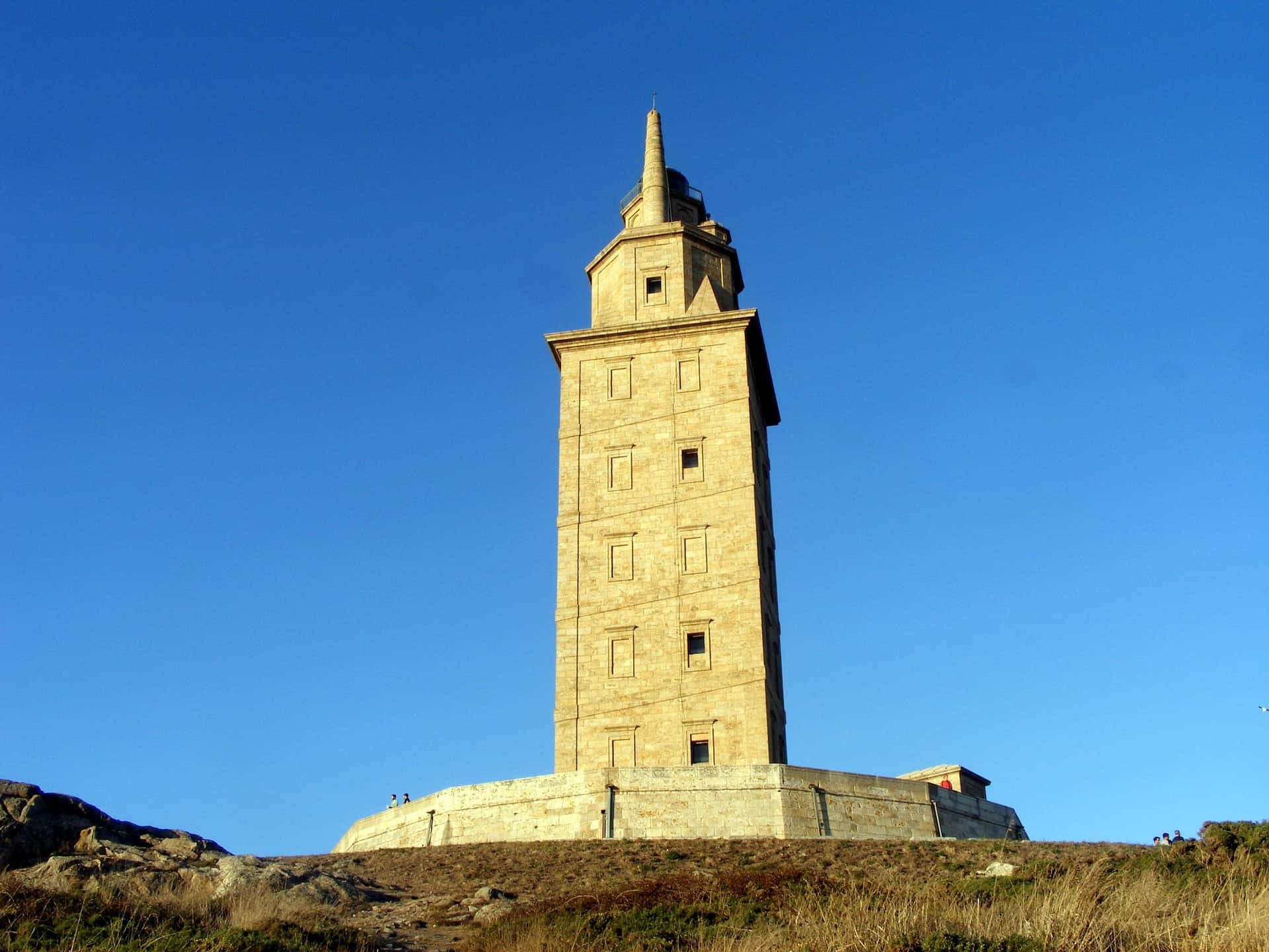 Spain - Galicia - Tower of Hercules UNESCO World Heritage Site Lighthouse