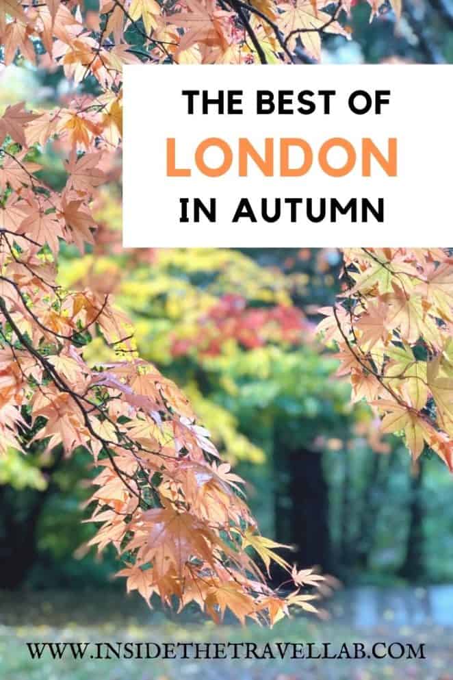 51 Autumn in London Ideas - The Best of Fall in London