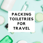 toiletries required for travel