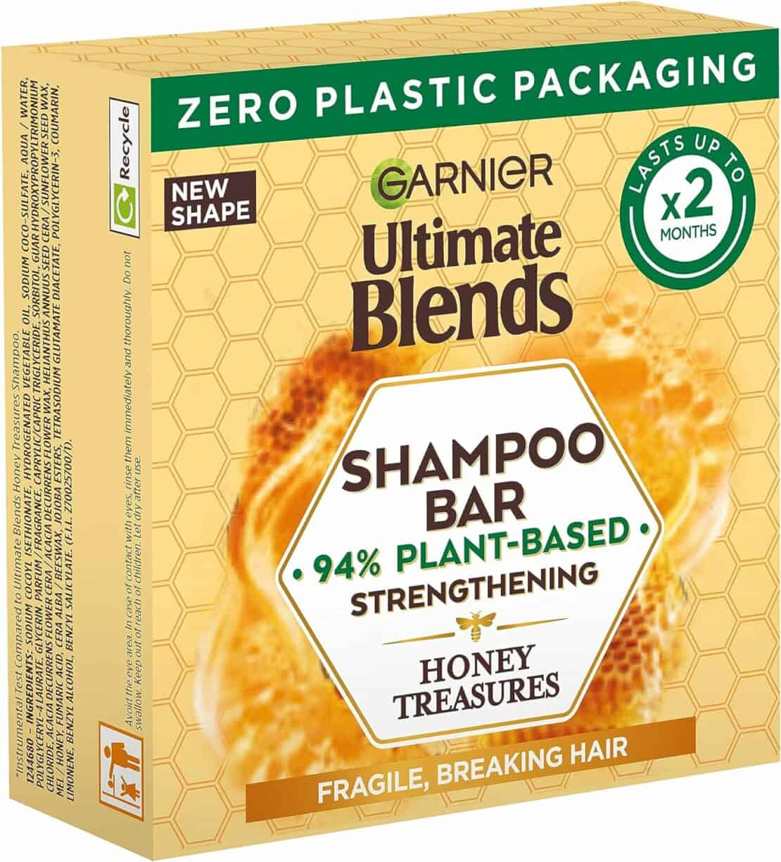 Garnier shampoo bar travel toiletries 