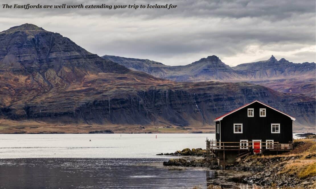 Small house in the Eastfjords in Iceland 