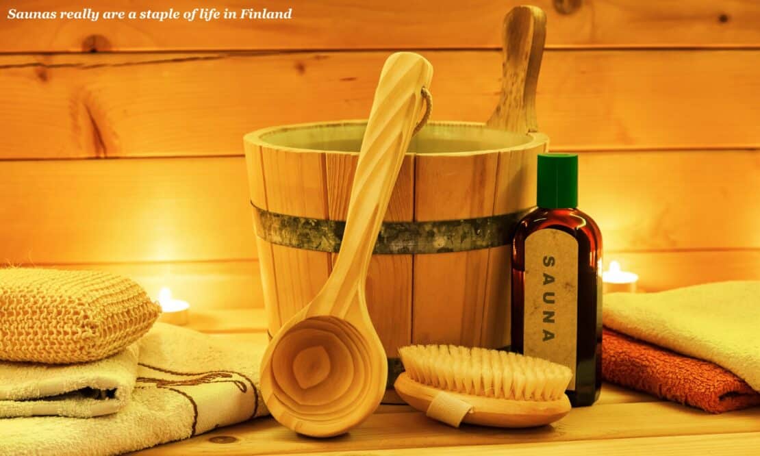 Sauna bucket and ladle - Helsinki, Finland