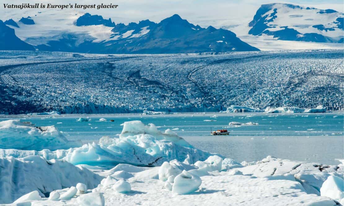 Vatnajökull Glacier - South Iceland road trip itinerary 