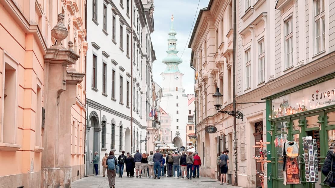 Bratislava Street Scene