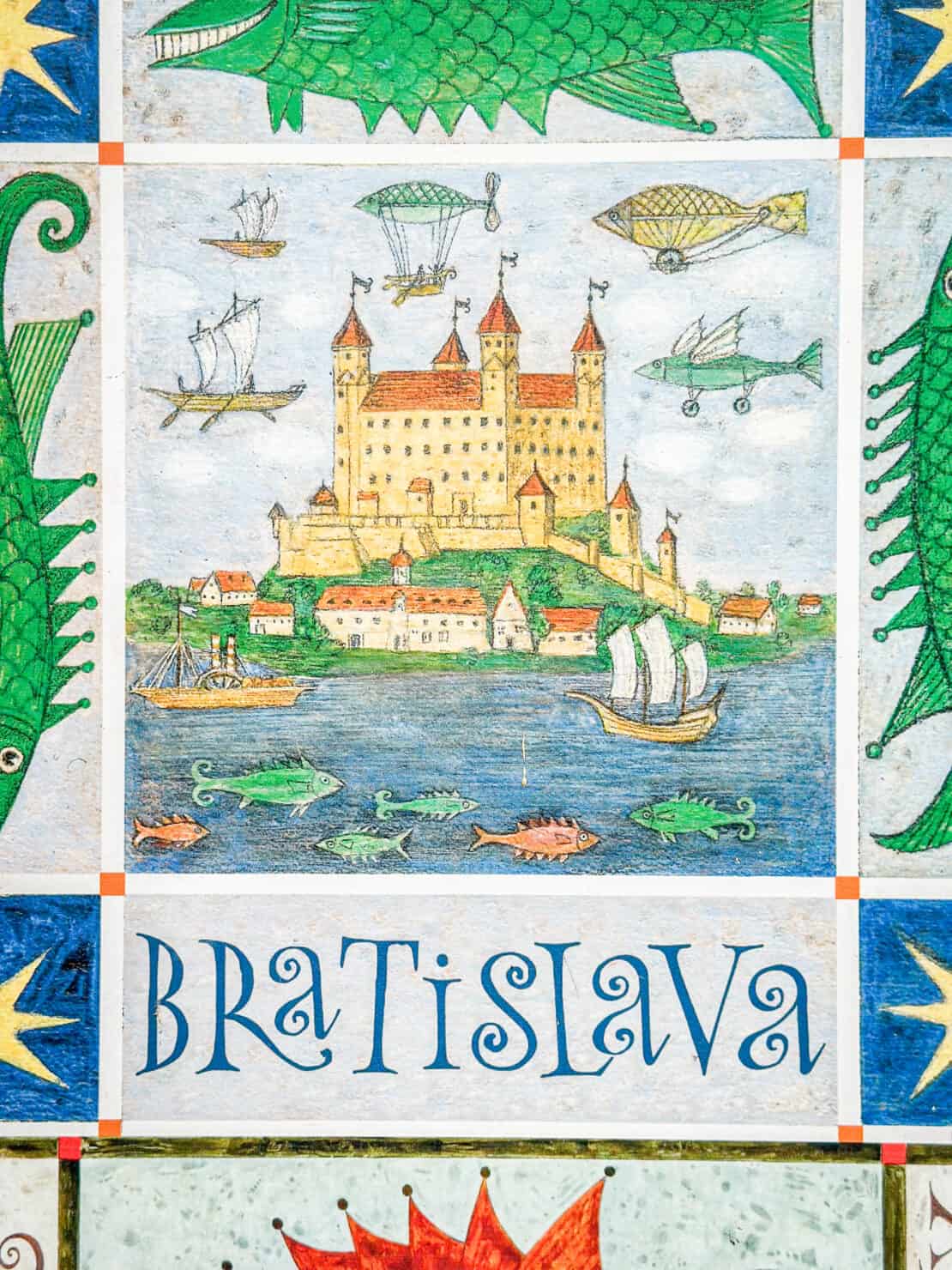 Bratislava drawing