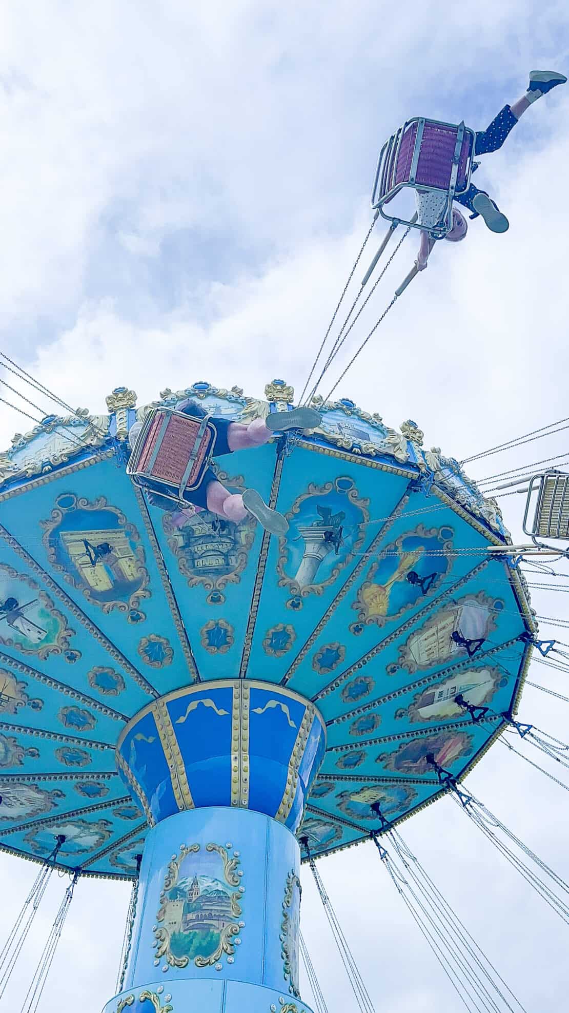 Carousel at Brean Leisure Park in Somerset, England - the best things to do in Brean 