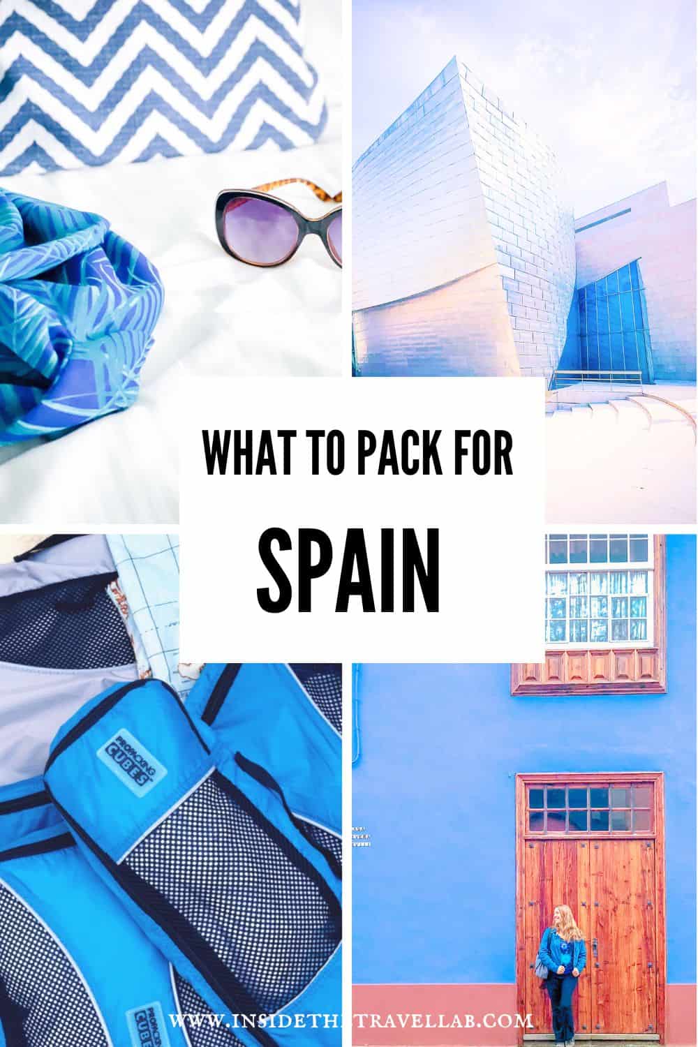 What to pack for Spain montage