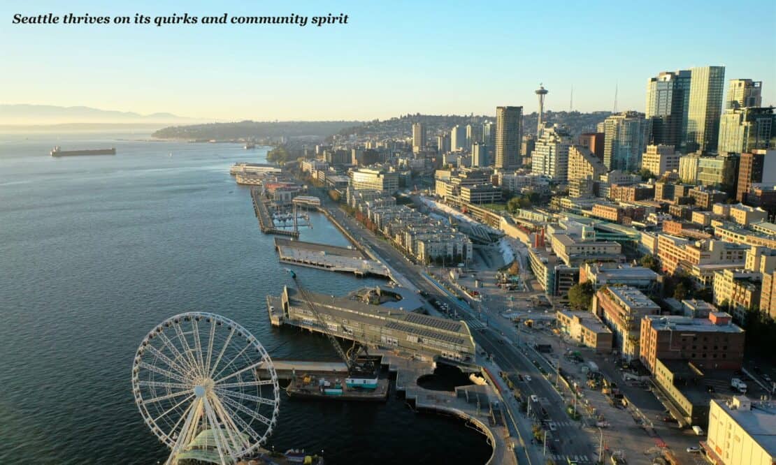 Seattle skyline - is Seattle worth visiting 