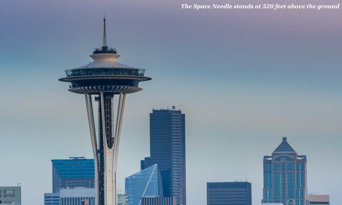 Top of the Space Needle on a cloudy day - is Seattle worth visiting 