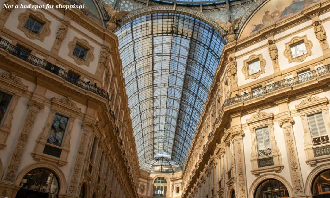 Galleria Vittorio Emanuele II in Milan, Italy - Florence or Milan 