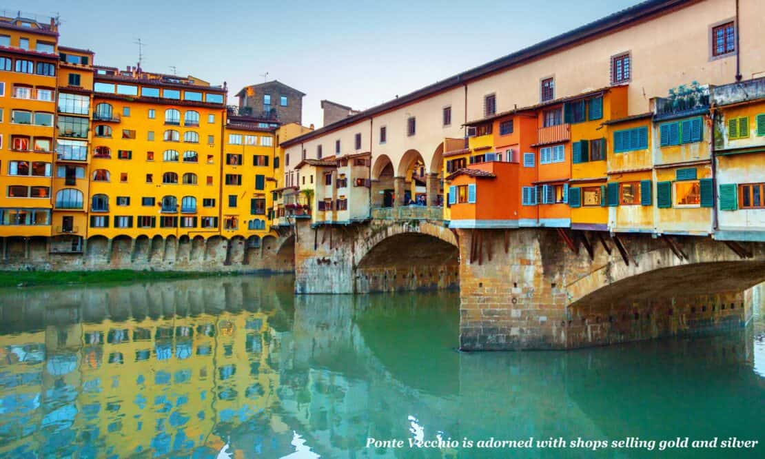 Ponte Vecchio bridge in Florence, Italy - Florence or Milan?