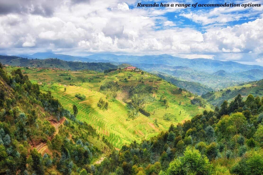 Aerial view of Nyungwe National Park in Rwanda - Rwanda or Uganda for gorilla trekking